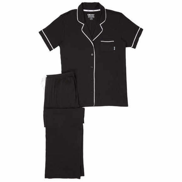 LAST ONE! New Women's DKNY 2 Piece Pajama Set - Picture 3 of 6